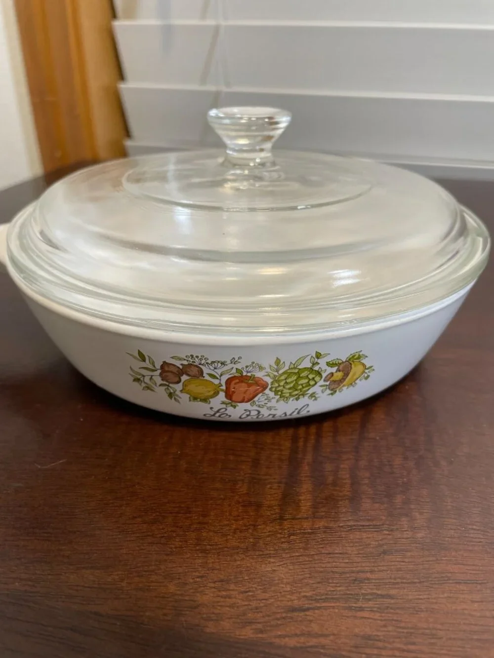 Vintage Corning Ware Le Persil Spice of Life Skillet Pan P-83-B 6 1/2